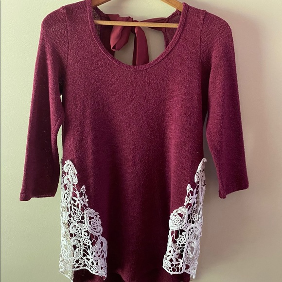 Lacey, Back Tie Top - Picture 1 of 5